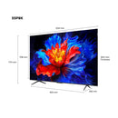 TCL P8K 55" QLED TV 4K 144Hz VRR HDR 10+ Onkyo Sound Game Master - TCL