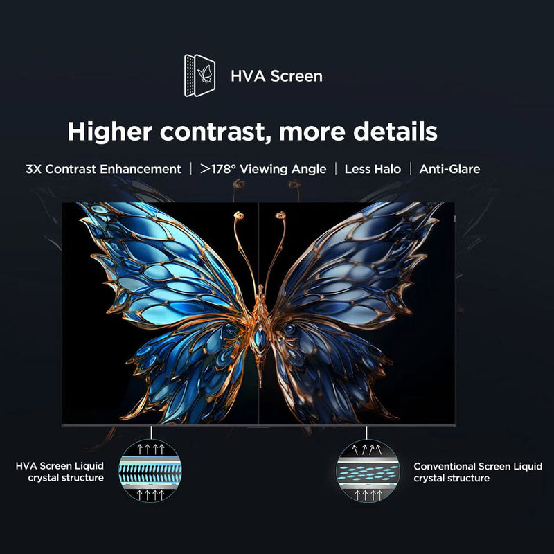TCL P7K 50" QLED 4K TV 60Hz HDR 10+ Dolby Vision Atmos