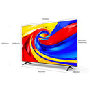 TCL T6D 50-Inch Premium QLED TV 60Hz Dolby Vision · Atmos