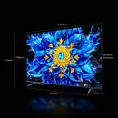 TCL P8L 55-Inch QD-Mini LED 144Hz VRR HDR 10+ Onkyo 2.1 Dolby Vision Game Master