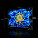 TCL P8L 65-Inch QD-Mini LED 144Hz VRR HDR 10+ Onkyo 2.1 Dolby Vision Game Master
