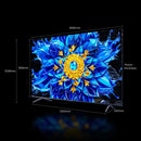 TCL P8L 75-Inch QD-Mini LED 144Hz VRR HDR 10+ Onkyo 2.1 Dolby Vision Game Master