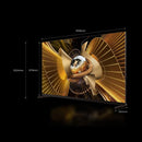 TCL X11L 75-Inch Flagship SQD-Mini LED TV Up to 20736 Zones HDR 9000nits نطاق الالوان الواسع BT2020 %100