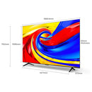 TCL P7L 85-Inch Premium QLED 4K TV HDR 10+ Dolby Vision ONKYO 2.1
