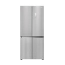 TCL C810CDSS Four Doors Twin Eco Inverter ثلاجة اربع ابواب 26 قدم انفيرتر بخاخ ستيل فاتح - TCL