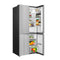 TCL C810CDSS Four Doors Twin Eco Inverter ثلاجة اربع ابواب 26 قدم انفيرتر بخاخ ستيل فاتح - TCL