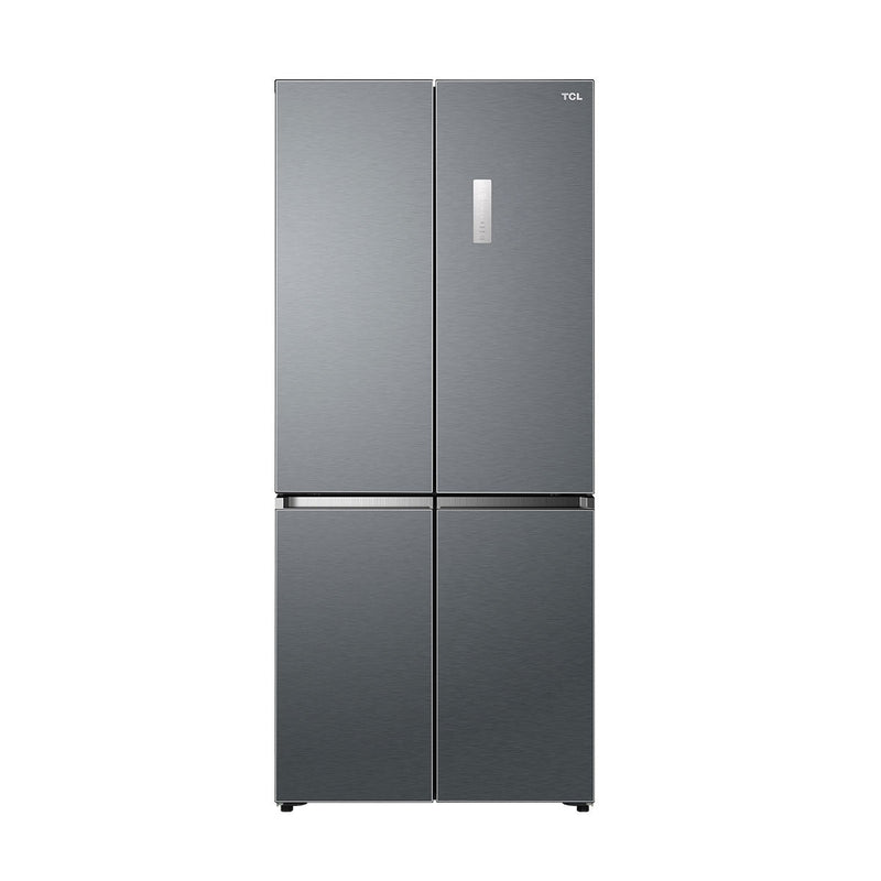 TCL C810CDGG Four Doors Twin Eco Inverter ثلاجة اربع ابواب 26 قدم انفيرتر بخاخ ستيل غامق - TCL