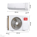 TCL TAC-30CHSA/KS ربط ذكي انفيرتر تحكم بالامبير Inverter جداري 2.5 طن - TCL