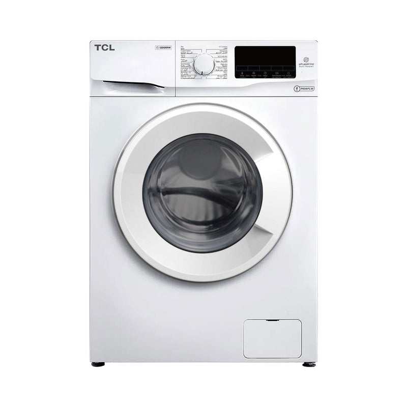 TCL P606FLW Front Load Washer 6kg, BLDC غسالة تعبئة امامية