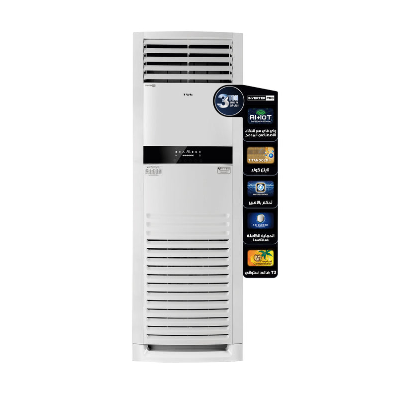 TCL TAC-36CHFA/FDI  تحكم بالامبير Inverter كنتوري سنكل فيز 3 طن - TCL