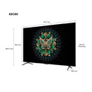 TCL C6K 65" QD-Mini LED 4K Up to 512* Zones 288Hz Game Accelerator HDR 1000 nits - TCL