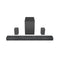 TCL X937U 7.1.4 Channel Dolby Atmos Soundbar with Wireless Subwoofer and Wireless Satellite Speakers
